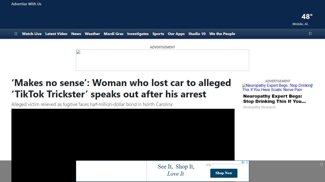 Alleged victim relieved as fugitive faces half-million-dollar bond in North Carolina